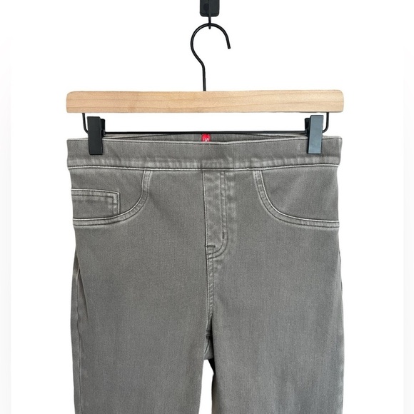 SPANX Jean-ish® Ankle Leggings | Earthy Taupe / Light Gray | Size Large - Picture 5 of 16